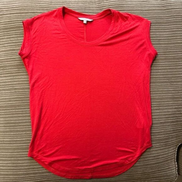 Athleta Red oversized tank t-shirt size xs - Picture 2 of 6